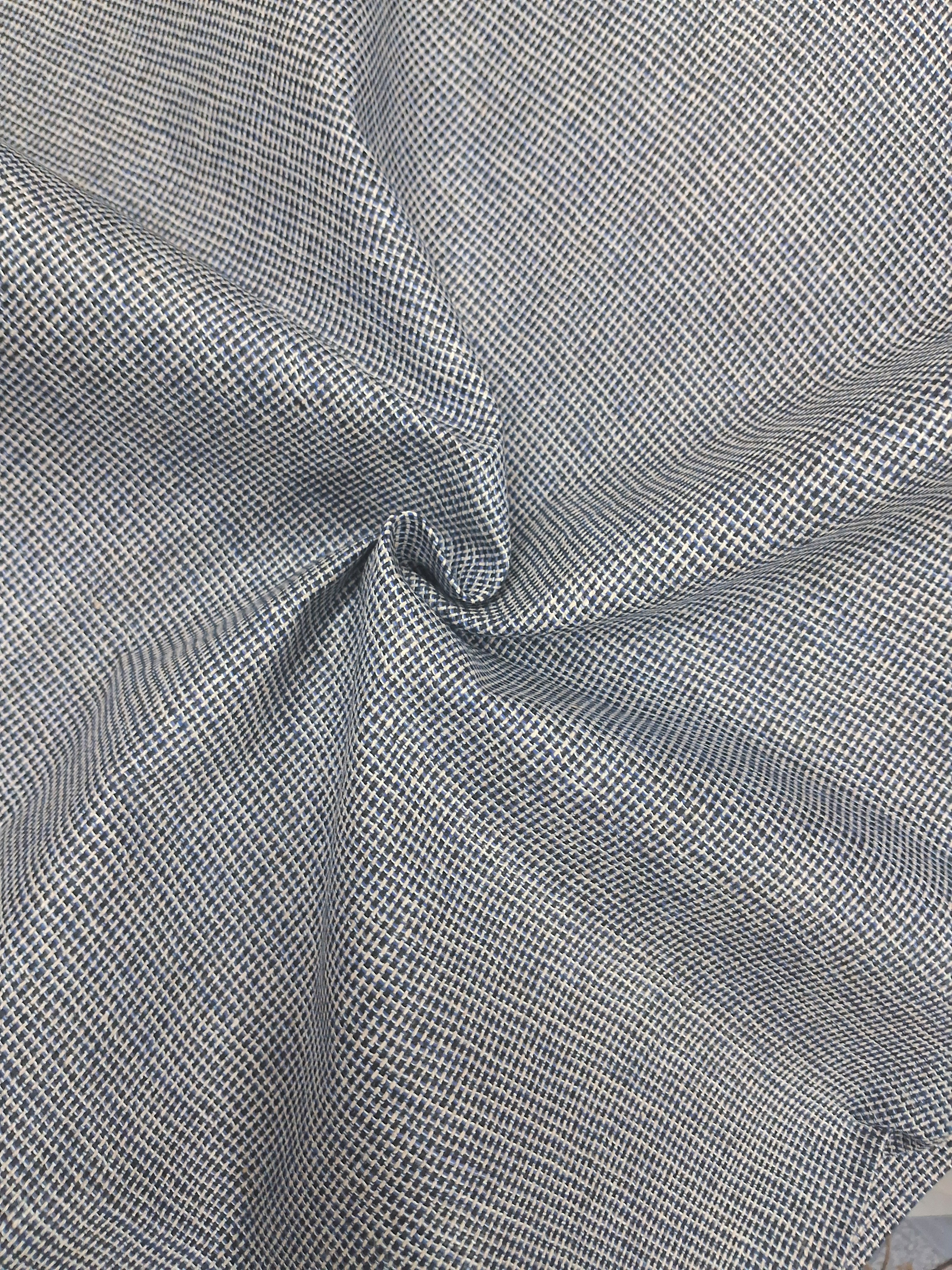 BLACK & WHITE 4 PLY COTTON DRESS MATERIAL FOR MEN