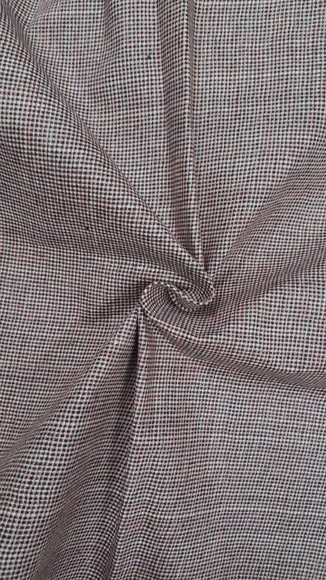 RED , BLACK & WHITE CHECKS COTTON 4 PLY DRESS MATERIAL FOR MEN